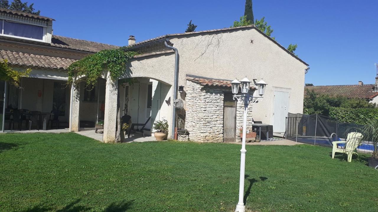 Chambres D'Hotes & Jacuzzi - A L'Ombre Des Amandiers Saint-Martin-dʼArdèche エクステリア 写真